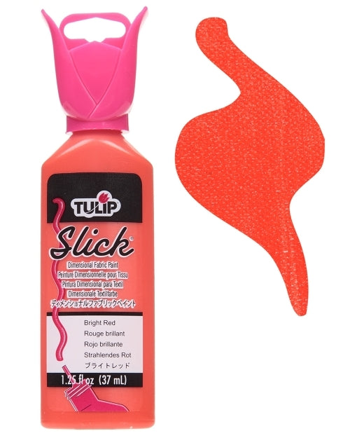 Fabric Paint  Shiny Puffy Paint, Easy Clean Up, Tulip Slick Gloss